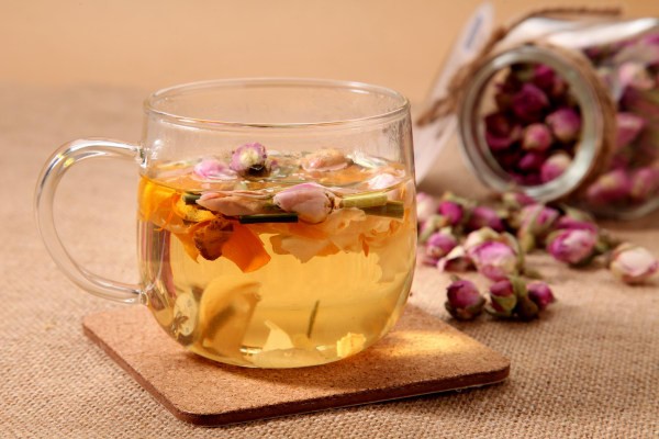 大马士革玫瑰花茶功效